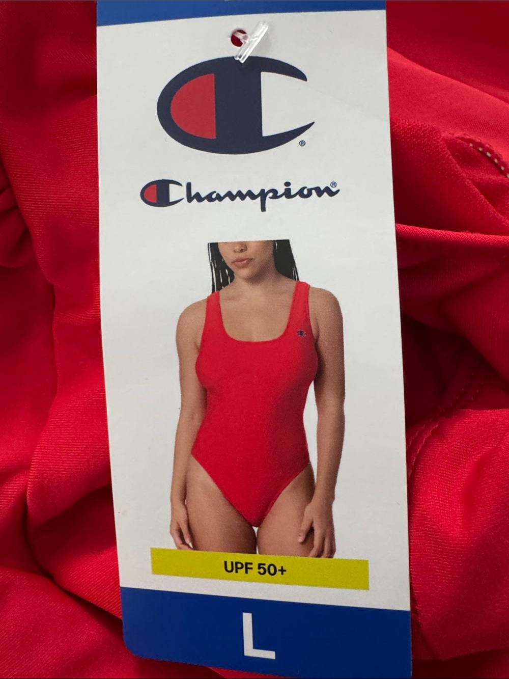 Champion Women’s Red One-Piece Swimsuit
